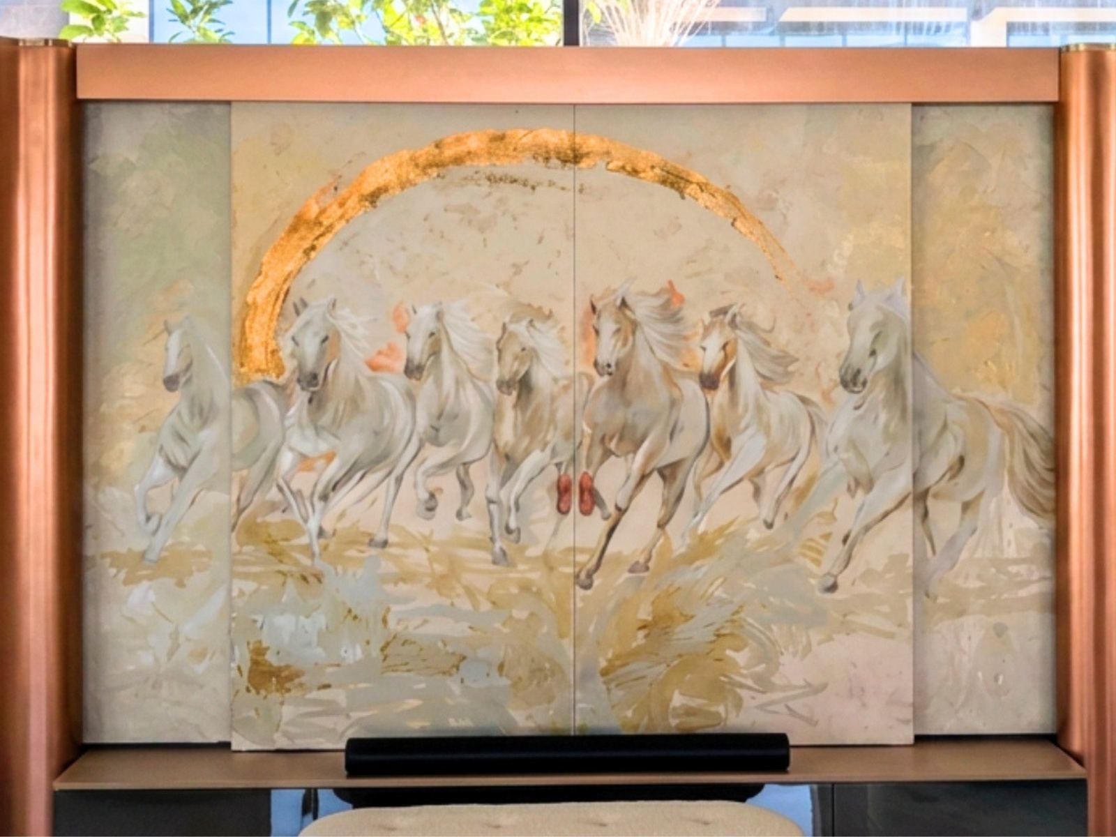 Bespoke painting by Art Carousel, Dubai