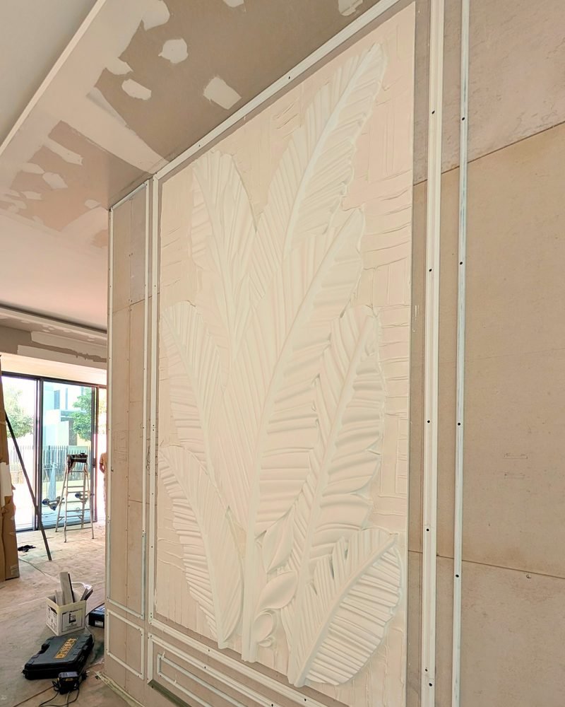 Banana Leaf Panel, process-1