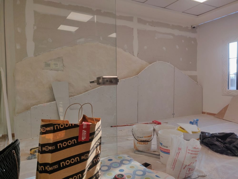 Mountain Mural, process-1